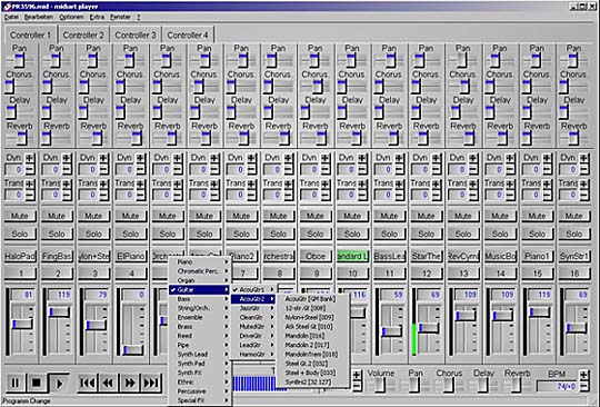 The Player 3 Interface